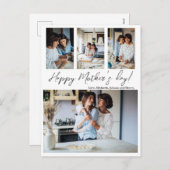 母の日4フォトコラージポストカード シーズンポストカード (正面/裏面)
