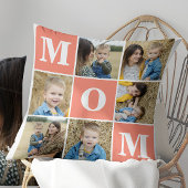 母の日7写真パーソナライズされたコラージュMOM クッション