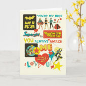 母の日|あなたは カード (黄色い花)