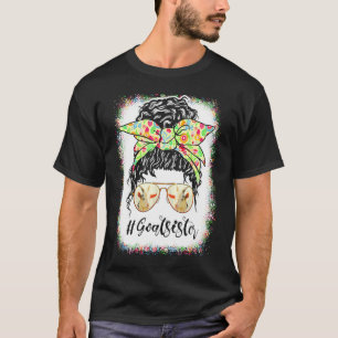 母の日 お母さん メッシー バン ライフ ヘア グラス ヤギ シスター Tシャツ