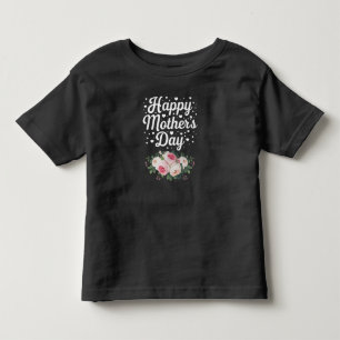 母の日 お花 フラワー ギフト プレゼント お母さん ママ 妻 祖母 グランマ トドラーTシャツ