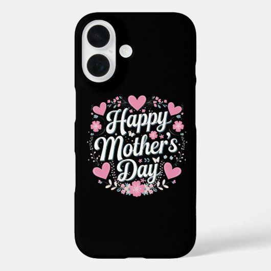 母の日 お花 ママ ばあば プレゼント Case-Mate iPhoneケース (裏面)