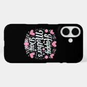 母の日 お花 ママ ばあば プレゼント Case-Mate iPhoneケース (裏面 (横))