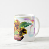 母の日+の+ひまわり コーヒーマグカップ (正面右)
