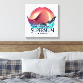 母の日 オフィスギフト Supermum AIアート  キャンバスプリント (インサイチュ (寝室))