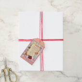 母の日（カスタマイズ可能）ギフトラベル ギフトタグ (より糸付き)