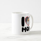母の日 カスタムフォトギフト コーヒーマグカップ (正面右)