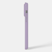 母の日 | カスタムメッセージ ライラック マミーとおばさん iPhoneケース (左側面)