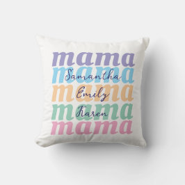 母の日 カスタム キッズ 名前 MAMA ギフト クッション