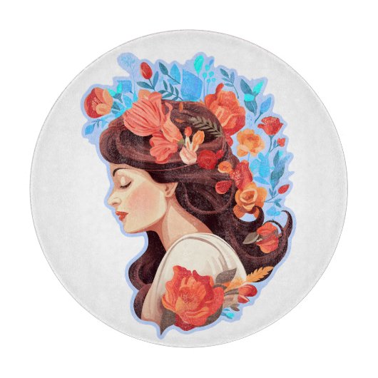 母の日 カッティングボード (正面)