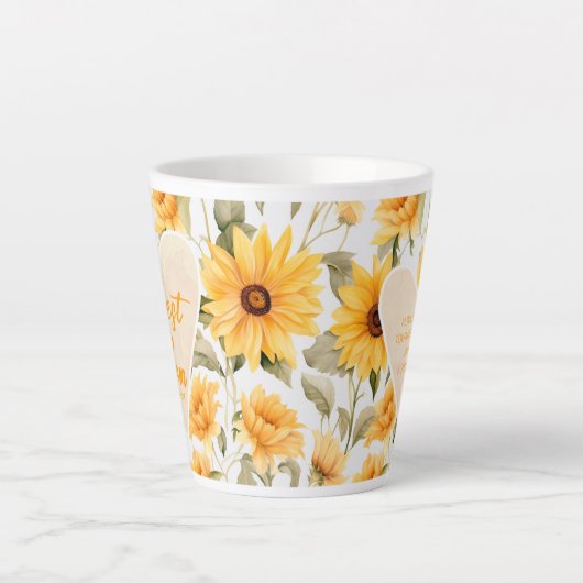 母の日 カフェラテマグ (正面)