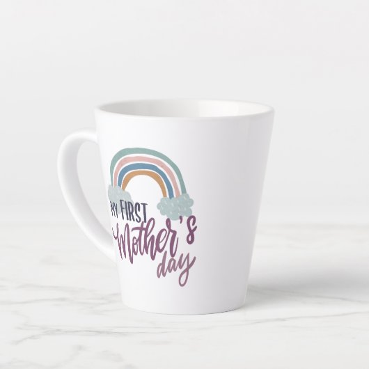 母の日 カフェラテマグ (左アングル)