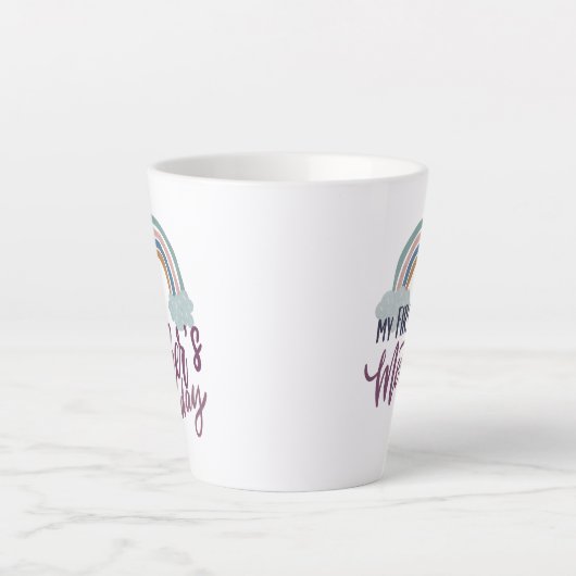 母の日 カフェラテマグ (正面)