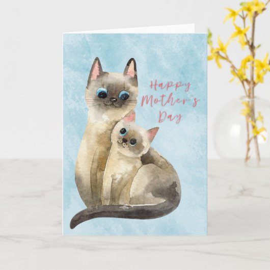 母の日 カード (黄色い花)