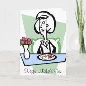母の日 カード (正面)