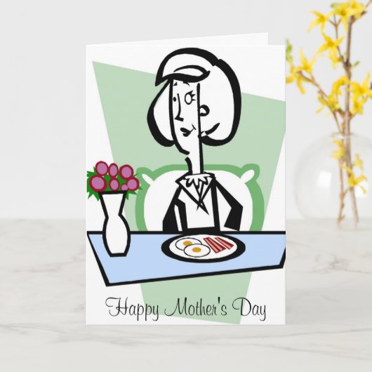 母の日 カード (黄色い花)