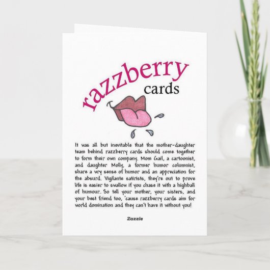 母の日 カード (裏面)