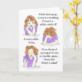 母の日 カード (黄色い花)