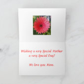 母の日 カード (内部)