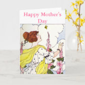 母の日 カード (黄色い花)