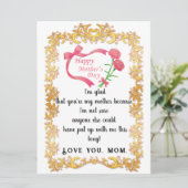 母の日 カード (スタンド正面)