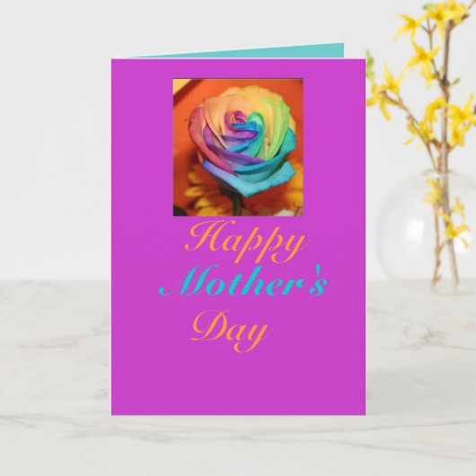 母の日 カード (黄色い花)