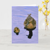 母の日 カード (黄色い花)