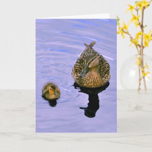 母の日 カード (黄色い花)