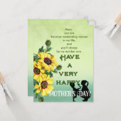 母の日 カード (正面/裏面インサイチュ)