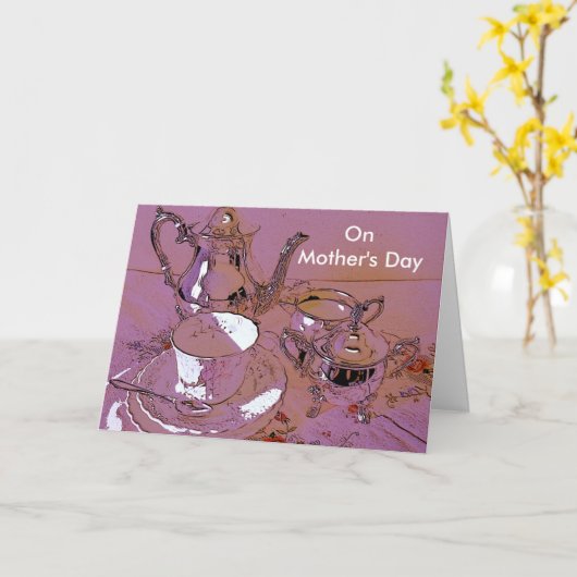 母の日 カード (黄色い花)