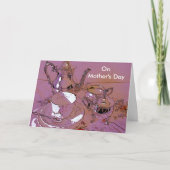 母の日 カード (正面)