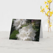 母の日 カード (黄色い花)