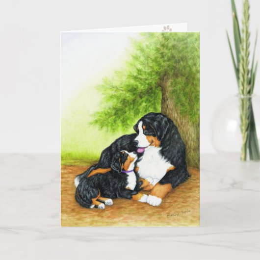 母の日 カード (正面)