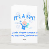 『母の日』 カード (裏面)