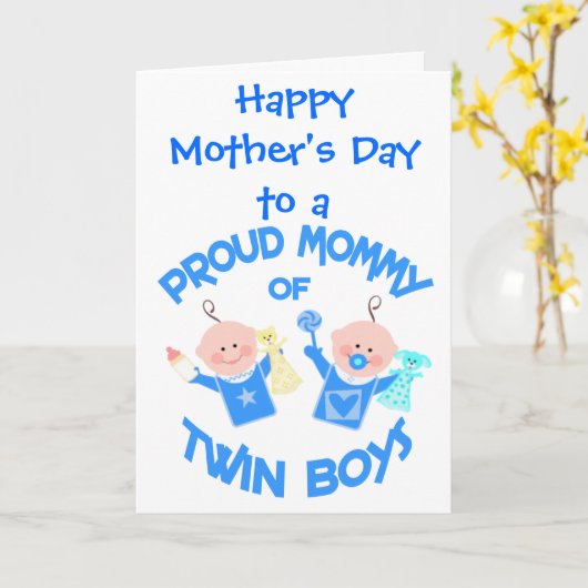 『母の日』 カード (黄色い花)