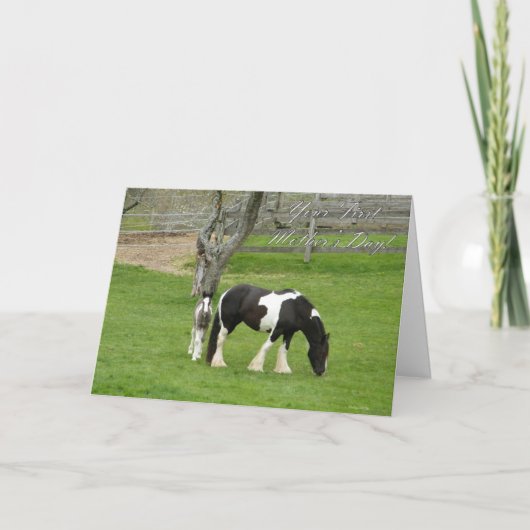 母の日 カード (正面)