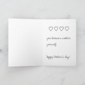 母の日 カード (内部)