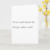 母の日 カード (黄色い花)