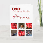 母の日 カード (正面)