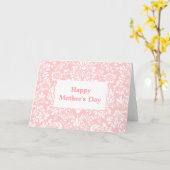 母の日 カード (黄色い花)