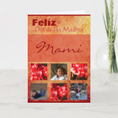 母の日 カード (正面)