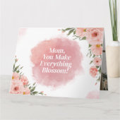 母の日 カード (正面)