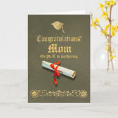 母の日 カード (黄色い花)