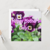 母の日 カード (正面/裏面インサイチュ)