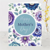 母の日 カード (黄色い花)