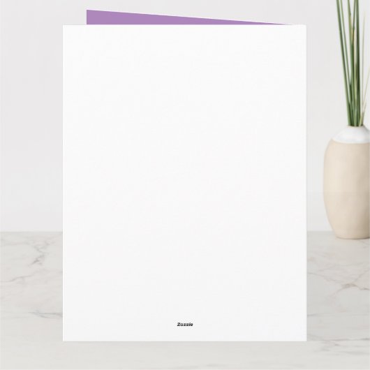 母の日 カード (裏面)