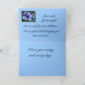 母の日 カード (内部)