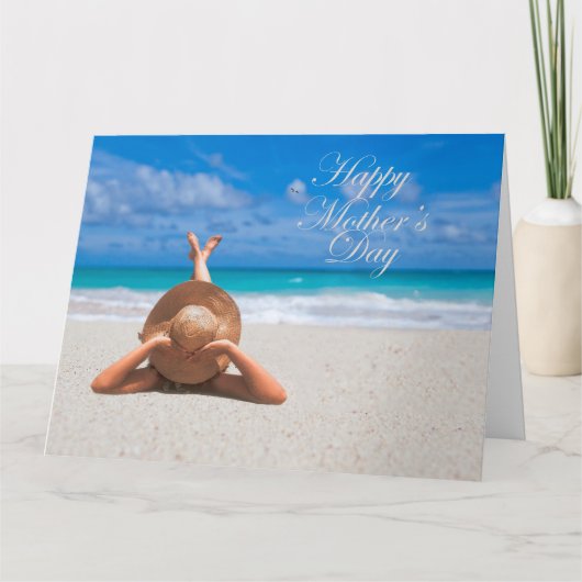 母の日 カード (正面)