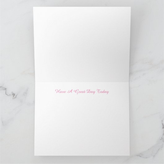 母の日 カード (内部)