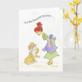 母の日 カード (黄色い花)